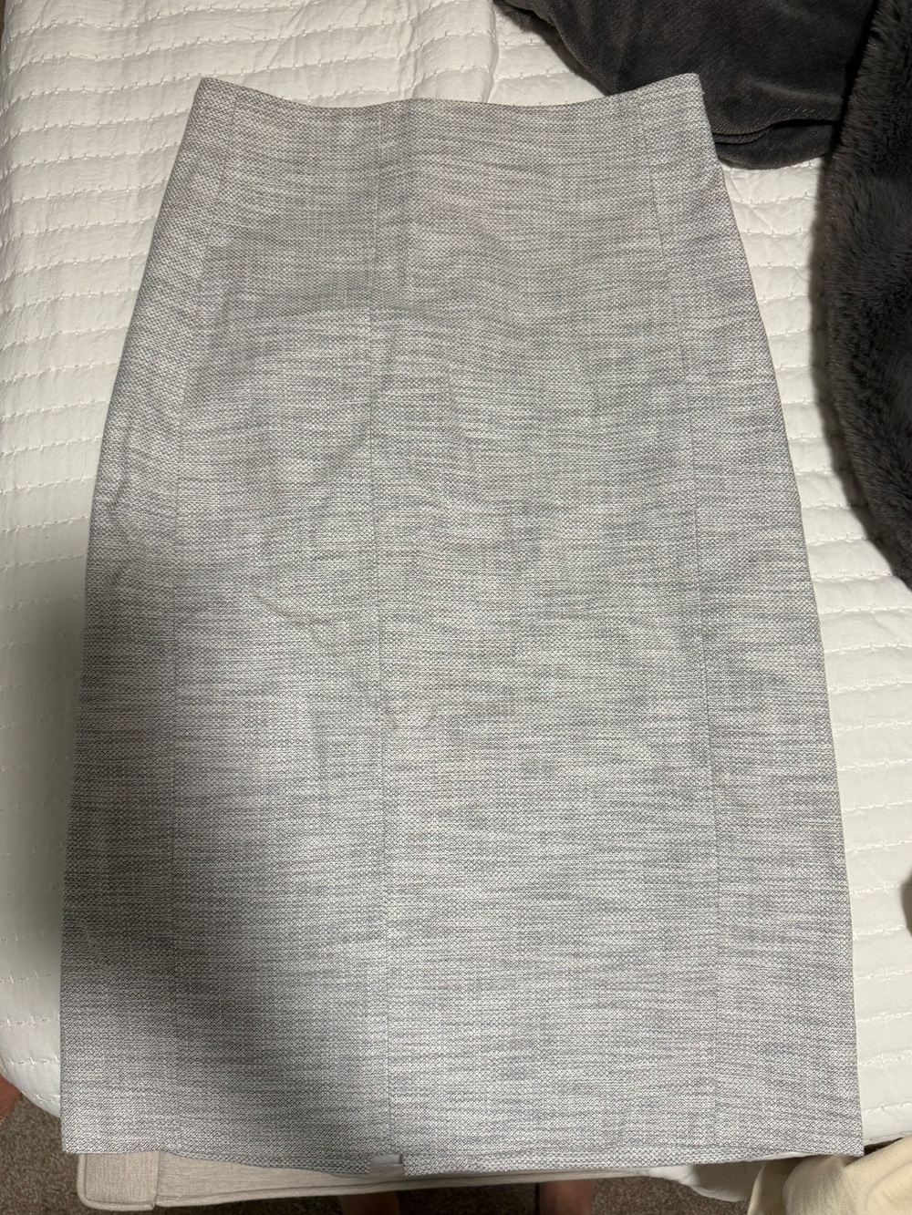 Banana Republic Midi Gray Pencil Skirt